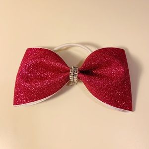 Hot Pink Glitter Tailless Bow 🌺WE TAKE OFFERS🌺